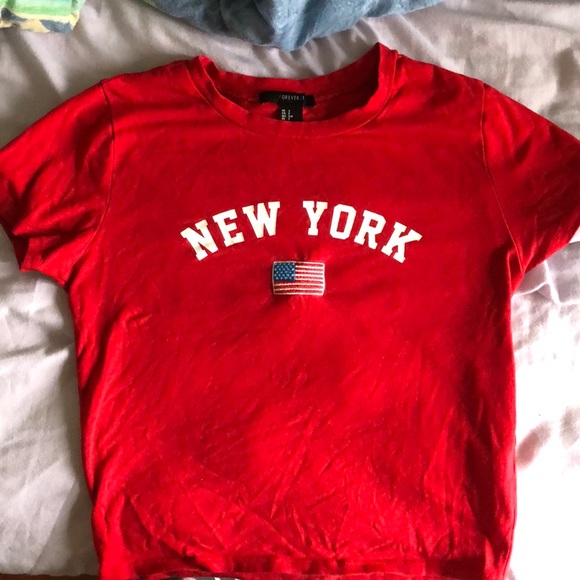 red New York t-shirt - Picture 1 of 1